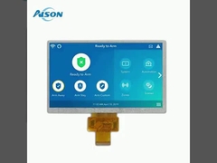 7 Zoll Industrie-TFT-LCD-Modul 40-Pin-LVDS-Display-Modul 500cd/m2