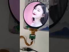 300 Cd/M2 rundes TFT-Display 4 Zoll 720x720 Display mit 4-spuriger MIPI-Schnittstelle