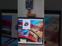 7.6 Zoll 800x800 Quadrat TFT Display Modul MIPI Schnittstelle mit HDMI Treiber Board