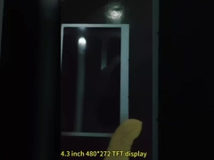 Sonnenlichtlesbar 4,3 Zoll 480x272 IPS TFT Modul Anzeige1000Cd/M2 RGB-Schnittstelle