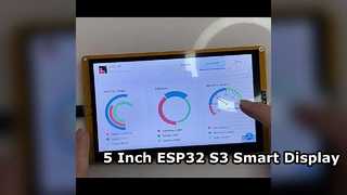 5-Zoll-ESP32-S3-Entwicklungsboard-Touchscreen
