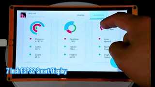 7 Zoll ESP32 800X480 Anzeigemodul kapazitiver Touchscreen