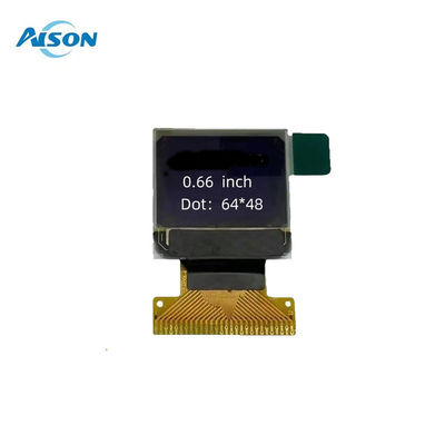 0.66 Zoll OLED-Display-Modul 64x48 Monochrom OLED-Display 28 Stift