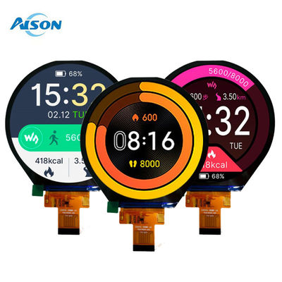 3.4 Zoll 800x800 Rundfarbige Touch-TFT-Anzeige mit MIPI-Schnittstelle