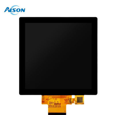 3.95 Zoll Quadrat TFT-Display 480x480 Quadrat Touch Display 300 cd/m2 mit RGB-Schnittstelle