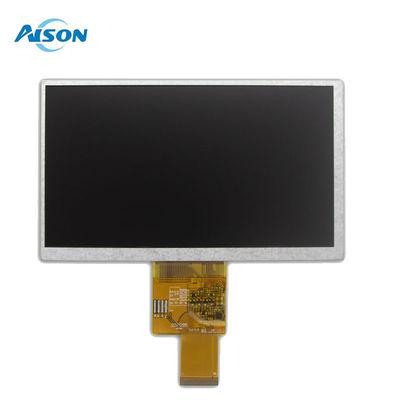 7 Zoll 40 Pin 800x480 TFT-LCD-Display-Panel 400 Cd/M2 RGB-Schnittstelle