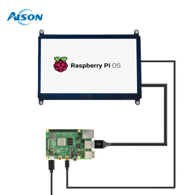 7 Zoll HDMI-kapazitiver Touchscreen kundenspezifischer TFT-Display für Raspberry Pi