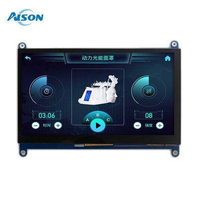 7 Zoll HDMI-kapazitiver Touchscreen kundenspezifischer TFT-Display für Raspberry Pi