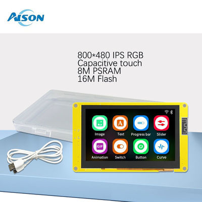 ESP32 Bluetooth-Display-Modul 4,3 Zoll Smart Touch Display und Bildschirm 480x272