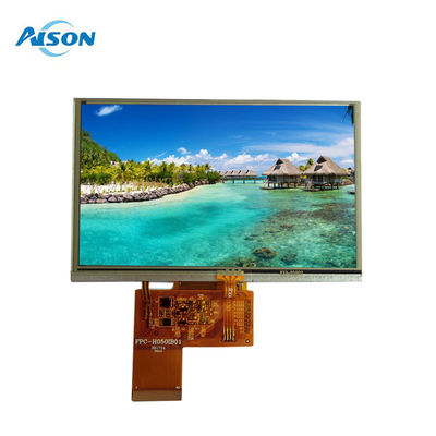 5.0 IPS TFT-LCD-Modul, 5-Zoll-TFT-Modul mit Resistenz-Touch-Panel mit Auflösung 800x480