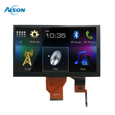 7 Zoll 800x480 TFT-LCD-Modul 50-Pin-LCD-Display RGB 24 Bit für industrielle Anwendungen