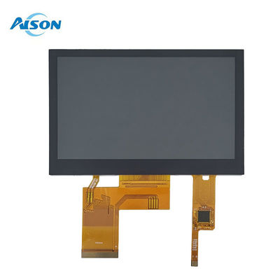 4.3 Zoll IPS-LCD-Modul 480x272 Kapazitiver TFT-Touchscreen 450 Cd/M2 RGB 24-Bit-Schnittstelle