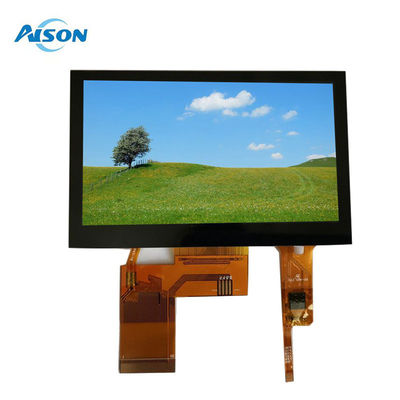 4.3 Zoll IPS-LCD-Modul 480x272 Kapazitiver TFT-Touchscreen 450 Cd/M2 RGB 24-Bit-Schnittstelle