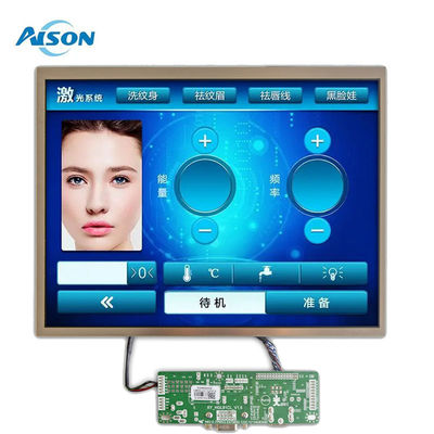 12.1 Zoll 1024x768 Industrie-TFT-Display mit IPS-Ansichtsrichtung 650 cd/m2