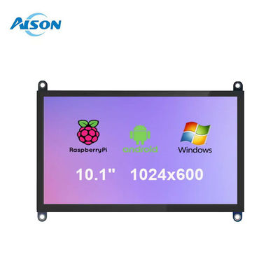 10.1 Zoll Raspberry Pi-Bildschirm 1024X600 HDMI USB Touchscreen 450 cd/m2