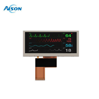 3.9 Zoll-LCD-Display 480x128 medizinisches LCD-Display SPI/MCU-Schnittstelle