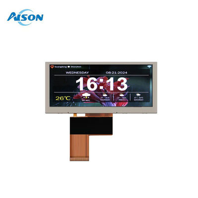 3.9 Zoll 480x128 Landschaftsleiste LCD-Display 500 Cd/M2 Streckleiste LCD-Monitor individuell angepasst