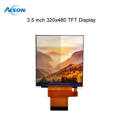 3.5 Zoll TFT-LCD-Modul 320x480 Porträt-LCD-Display 500 cd/m2 MCU/RGB-Schnittstelle