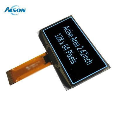 2.42 Zoll OLED-Display 24 Stift Weiß OLED-Display 128x64 SPI I2C SSD1309 Steuerung