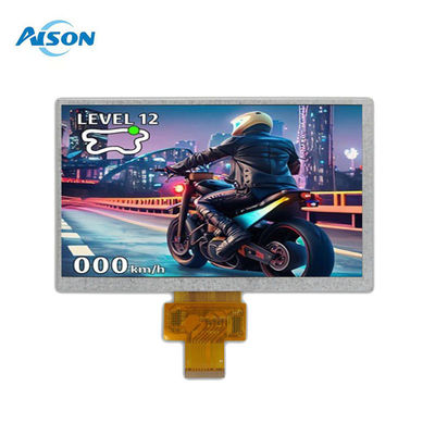 -40 bis 95 Grad 7 Zoll benutzerdefiniertes LCD-Display-Modul 40pins LVDS-Schnittstelle 500cd/m2