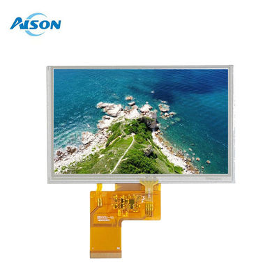 5 Zoll 800x480 RGB 40-Pin-Schnittstelle TFT-LCD-Display mit Resistiven Touch-Panel