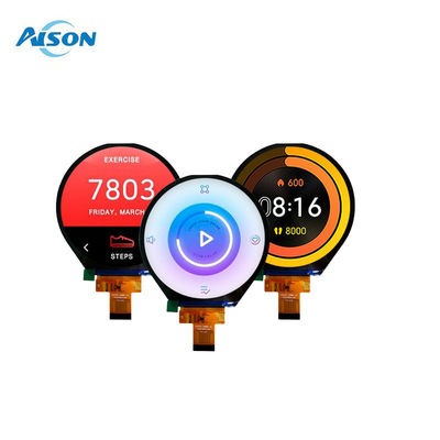 3.4 Zoll 800*800 Kreisförmiges TFT-LCD-Display MIPI-Schnittstelle 30 Pins für die industrielle Steuerung des Smart Home