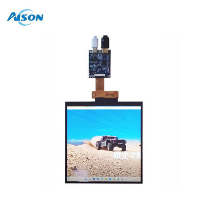 7.6 Zoll 800x800 Quadrat TFT Display Modul MIPI Schnittstelle mit HDMI Treiber Board
