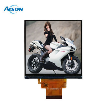 4 Zoll Quadrat TFT LCD Display 480x480 Quadrat TFT Touch Display 300 cd/m2 3SPI+RGB Schnittstelle