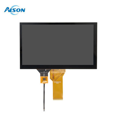 7 Zoll 1024x600 LVDS TFT IPS-Display Kapazitives Touch-Display mit benutzerdefiniertem übergroßen Coverglass