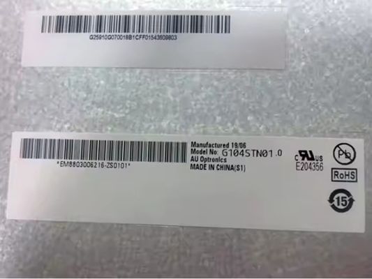 10.4 Zoll AUO 800X600 LVDS TFT LCD-Display 400cd/m2 für Industrie