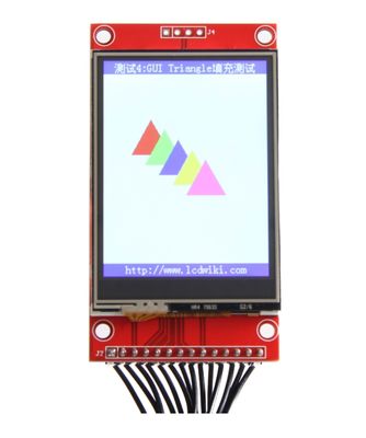 2.4 Zoll ILI9341 SPI 320*240 TFT LCD-Bildschirmmodul LCD-Bildschirm mit Leiterplatte