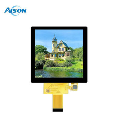 3,95 Zoll 720x720 MIPI quadratisches LCM TFT LCD Display mit kapazitivem Touchscreen LED-Hintergrundbeleuchtung GT911 für 86 Box Smart Home
