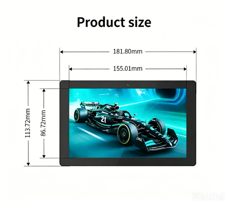 7 Zoll 1024x600 ESP32P4 ESP32-C6 Dual-Core Entwicklungsplatine mit Kamera JC1060P470C_I_W_Y
