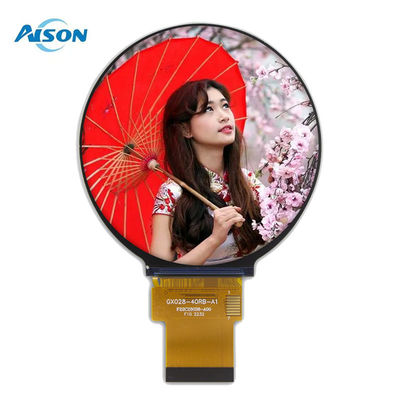 2.76 Zoll 480x480 Rund IPS TFT LCD Modul MIPI Schnittstelle 300 Nits 2,8 Zoll Rundbildschirm
