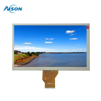 8 Zoll 800x480 TFT LCD-Display hohe Helligkeit 1000cd/m2 für industrielle Anwendungen RGB-Schnittstelle