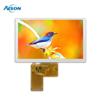 5 Zoll TFT-LCD-Display 800x480 Bildschirm 500 Cd/M2 RGB 24 Bit TN 40pin