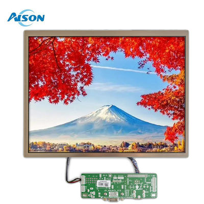 12.1 Zoll 1024x768 Industrie-TFT-Display mit IPS-Ansichtsrichtung 650 cd/m2