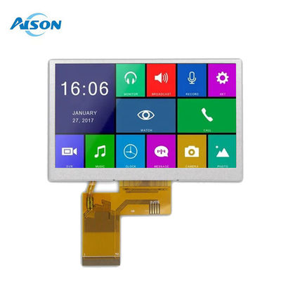 4.3 TFT-LCD-Display 480x272 benutzerdefiniertes LCD-Modul mit SPI/QSPI/808-MCU