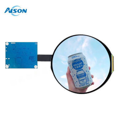 5 Zoll 1080x1080 Kreisförmiges TFT-LCD-Modul MIPI 50Pin mit HDMI-Board