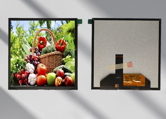 7,6 Zoll quadratisches 1200x1200 TFT LCD LCM Displaymodul Hohe Helligkeit 1000cd/m2 MIPI-Schnittstelle ILI9881C Treiber-IC